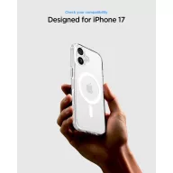   Spigen Ultra Hybrid MagFit Apple iPhone 17 tok, MagSafe, Frost White, átlátszó-fehér