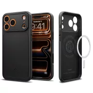   Spigen Thin fit Magfit Apple iPhone 17 Pro tok, MagSafe, Black, fekete