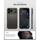 Spigen Thin fit Magfit Apple iPhone 17 Pro Max tok, MagSafe, Gunmetal, szürke