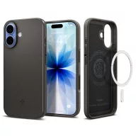   Spigen Thin fit Magfit Apple iPhone 17 tok, MagSafe, Gunmetal, szürke