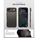 Spigen Thin fit Magfit Apple iPhone Air (2025) tok, MagSafe, Gunmetal, szürke