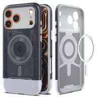   Spigen Classic C1 MagFit Apple iPhone 17 Pro Max tok, MagSafe, Graphite, szürke
