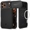 Spigen Optik Armor MagFit Apple iPhone 17 Pro Max tok, MagSafe, Black, fekete