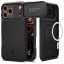 Spigen Optik Armor MagFit Apple iPhone 17 Pro tok, MagSafe, Black, fekete