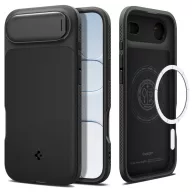   Spigen Optik Armor MagFit Apple iPhone Air (2025) tok, MagSafe, Black, fekete