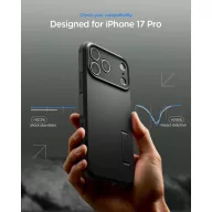   Spigen Tough Armor T MagFit Apple iPhone 17 Pro Max tok, MagSafe, fekete