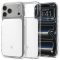 Spigen Ultra Hybrid T MagFit Apple iPhone 17 Pro tok, MagSafe, Glossy White, fehér