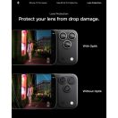 Spigen Glas.tR EZ Fit Optik Pro Apple iPhone 17 Pro / 17 Pro Max / 16 Pro / 16 Pro Max / 15 Pro / 15 Pro Max / 14 Pro / 14 Pro Max, Tempered kameralencse-védő fólia felhelyező kerettel, ezüst (2db)