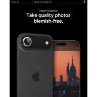   Spigen Glas.tR EZ Fit Optik Pro Apple iPhone Air (2025) Tempered kameralencse-védő fólia felhelyező kerettel, ezüst (2db)