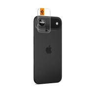   Spigen Glas.tR EZ Fit Optik Pro Apple iPhone Air (2025) Tempered kameralencse-védő fólia felhelyező kerettel, fekete (2db)