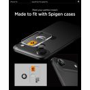 Spigen Glas.tR EZ Fit Optik Pro Apple iPhone Air (2025) Tempered kameralencse-védő fólia felhelyező kerettel, fekete (2db)