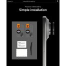 Spigen Glas.tR EZ Fit Optik Pro Apple iPhone Air (2025) Tempered kameralencse-védő fólia felhelyező kerettel, fekete (2db)