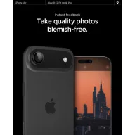   Spigen Glas.tR EZ Fit Optik Pro Apple iPhone Air (2025) Tempered kameralencse-védő fólia felhelyező kerettel, fekete (2db)