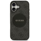 Guess 4G Circle Classic Logo Apple iPhone 17 MagSafe tok, fekete