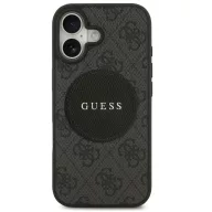   Guess 4G Circle Classic Logo Apple iPhone 17 MagSafe tok, fekete