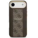 Guess 4G Stripe Apple iPhone Air (2025) MagSafe tok kameravédő kerettel, barna-arany