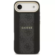   Guess 4G Stripe Apple iPhone Air (2025) MagSafe tok kameravédő kerettel, fekete-arany