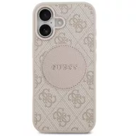   Guess 4G Circle Classic Logo Apple iPhone 17 MagSafe tok, rózsaszín