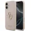 Guess Grained Big 4G & Classic Logo Apple iPhone 17 hátlap tok, rózsaszín