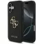 Guess Grained Big 4G & Classic Logo Apple iPhone 17 hátlap tok, fekete