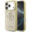 Guess Fixed Glitter Big 4G Apple iPhone 17 Pro Max hátlap tok, csillámos, arany
