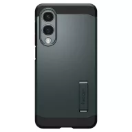   Spigen Tough Armor MagFit Samsung Galaxy S25 Edge tok, MagSafe, Abbys Green, zöld