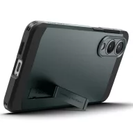   Spigen Tough Armor MagFit Samsung Galaxy S25 Edge tok, MagSafe, Abbys Green, zöld