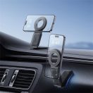 Baseus PrimeTrip C02 Mega mágneses autóstartó, műszerfalra rögzíthető, fekete