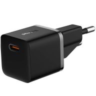   Baseus GaN5 Mini USB-C hálózati gyorstöltő adapter, 20W, fekete