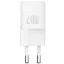 Baseus GaN5 Mini USB-C hálózati gyorstöltő adapter, 20W, fehér