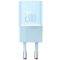 Baseus GaN5 Mini USB-C hálózati gyorstöltő adapter, 20W, kék