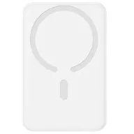   Baseus EnerFill FM11 vezeték nélküli Powerbank / külső akkumulátor + USB-C 30cm kábel, 10000mAh, 22,5W, fehér