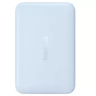   Baseus EnerFill FM11 vezeték nélküli Powerbank / külső akkumulátor + USB-C 30cm kábel, 10000mAh, 22,5W, kék