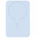 Baseus EnerFill FM11 vezeték nélküli Powerbank / külső akkumulátor + USB-C 30cm kábel, 10000mAh, 22,5W, kék