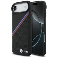   BMW M Tricolor Metal Logo Apple iPhone Air (2025) MagSafe hátlap tok, fekete