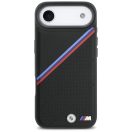 BMW M Tricolor Metal Logo Apple iPhone Air (2025) MagSafe hátlap tok, fekete