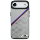 BMW M Tricolor Metal Logo Apple iPhone Air (2025) MagSafe hátlap tok, szürke