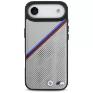   BMW M Tricolor Metal Logo Apple iPhone Air (2025) MagSafe hátlap tok, szürke
