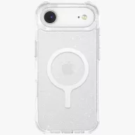  Uniq Lifepro Extreme Magclick Apple iPhone Air (2025) MagSafe csillámos tok, átlátszó