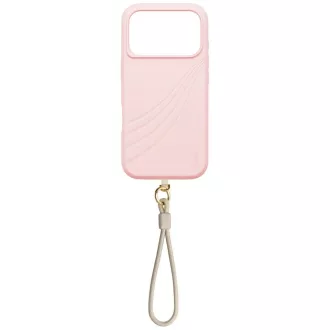   Uniq Coehl Serina Apple iPhone 17 Pro MagSafe tok csukló pánttal, rózsaszín
