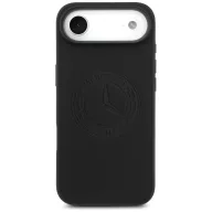   Mercedes Leather Vintage Logo Apple iPhone Air (2025) MagSafe hátlap tok, fekete