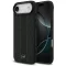 Mercedes Leather Laurel Leaves Stripes Apple iPhone Air (2025) MagSafe hátlap tok, fekete
