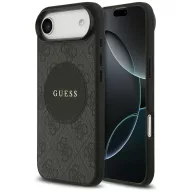   Guess 4G Circle Classic Logo Apple iPhone Air (2025) MagSafe tok, fekete