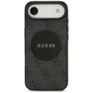 Guess 4G Circle Classic Logo Apple iPhone Air (2025) MagSafe tok, fekete