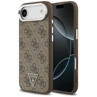   Guess 4G Triangle Logo Apple iPhone Air (2025) MagSafe hátlap tok, barna