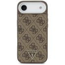 Guess 4G Triangle Logo Apple iPhone Air (2025) MagSafe hátlap tok, barna