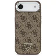   Guess 4G Triangle Logo Apple iPhone Air (2025) MagSafe hátlap tok, barna