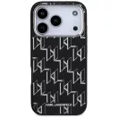 Karl Lagerfeld IML KL Monogram Apple iPhone 17 Pro Max MagSafe kompatibilis hátlap tok, fekete