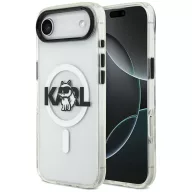   Karl Lagerfeld IML Karl Head Logo Apple iPhone Air (2025) MagSafe kompatibilis hátlap tok, átlátszó