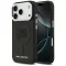 Karl Lagerfeld Initial & Metal Logo Apple iPhone 17 Pro MagSafe kompatibilis hátlap tok, fekete
